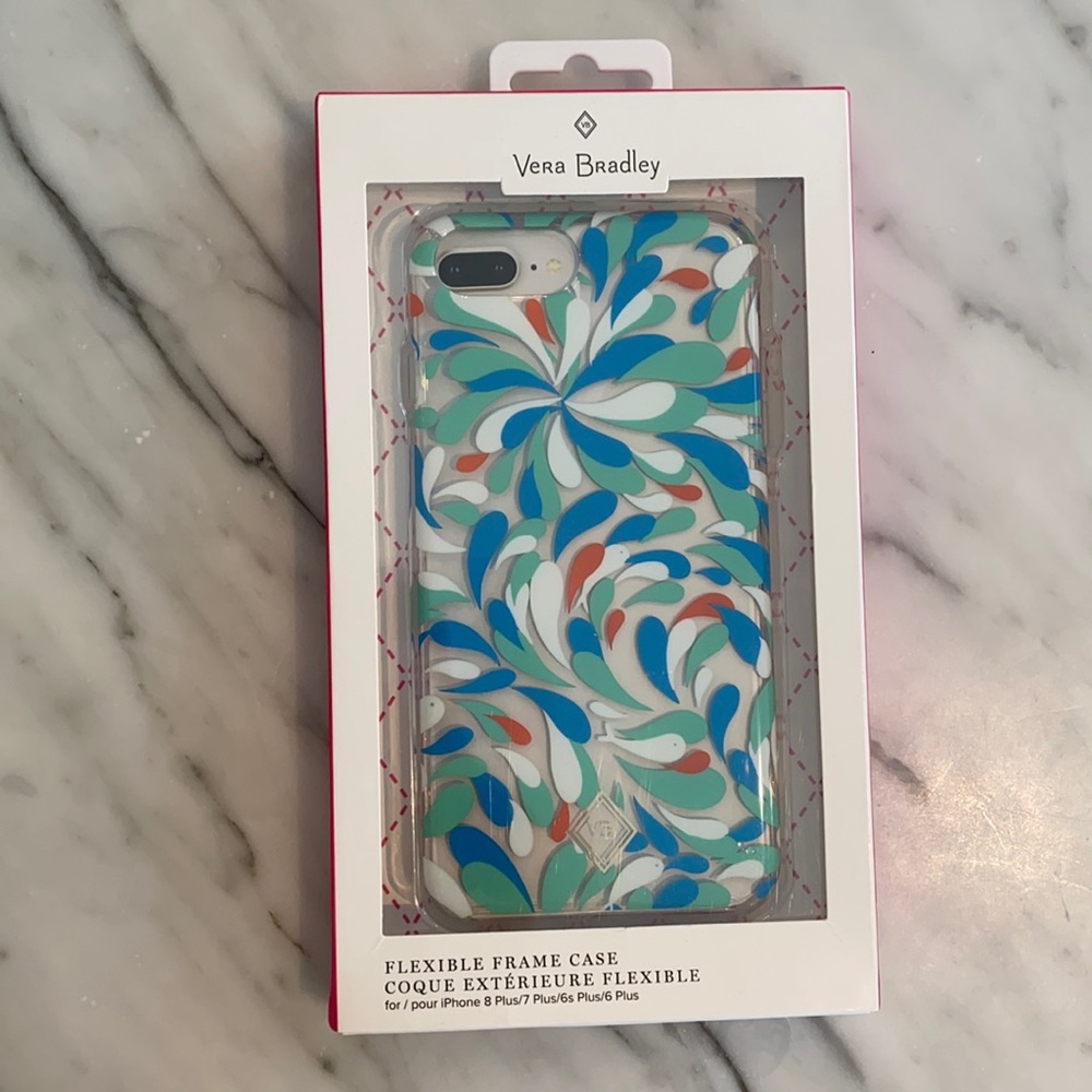 NWT Vera Bradley Phone Case 8 Plus 7 Plus 6 s Plus